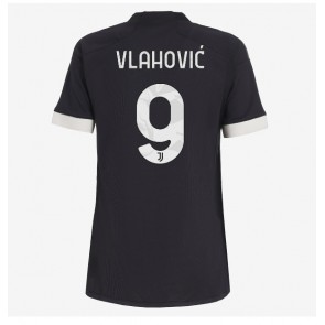 Juventus Dusan Vlahovic #9 Tredje trøje Dame 2023-24 Kort ærmer